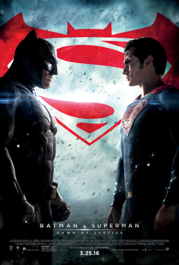 Batman v Superman: Dawn of Justice official poster