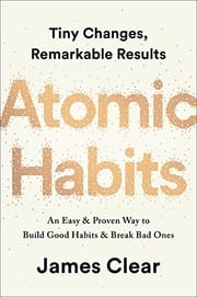 Atomic Habits book cover