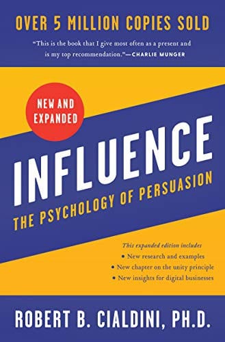 Influence by Robert Cialdini — book cover