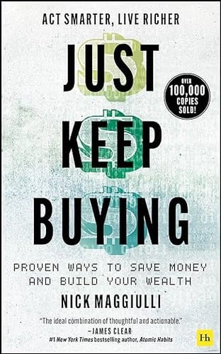 Just Keep Buying by Nick Maggiulli — book cover