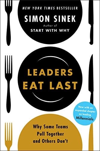 Leaders Eat Last by Simon Sinek — book cover