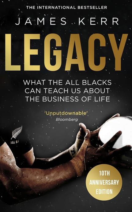 Legacy by James Kerr — book cover