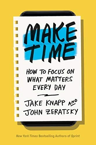 Make Time by Jake Knapp — book cover