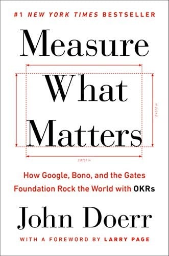 Measure What Matters by John Doerr — book cover