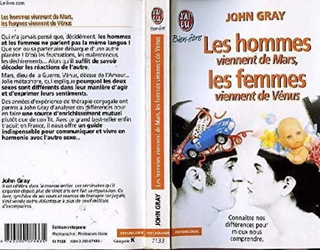 Men Are from Mars Women Are from Venus by John Gray — book cover