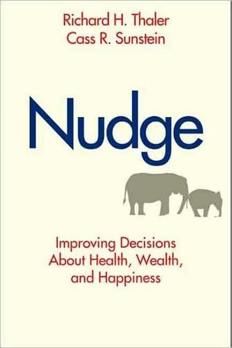 Nudge by Richard Thaler — book cover