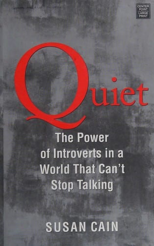 Quiet by Susan Cain — book cover