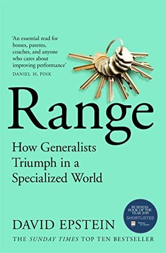 Range by David Epstein — book cover