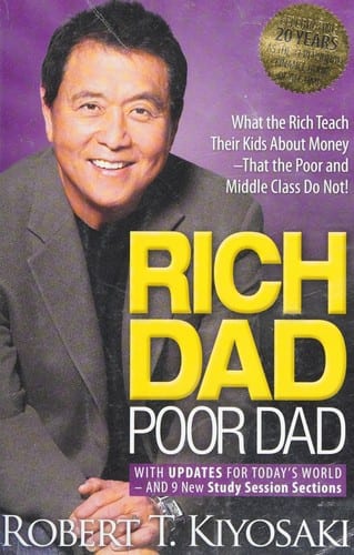 Rich Dad Poor Dad by Robert Kiyosaki — book cover