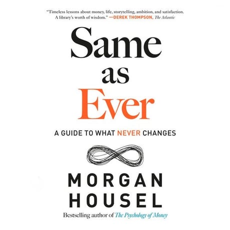 Same as Ever by Morgan Housel — book cover