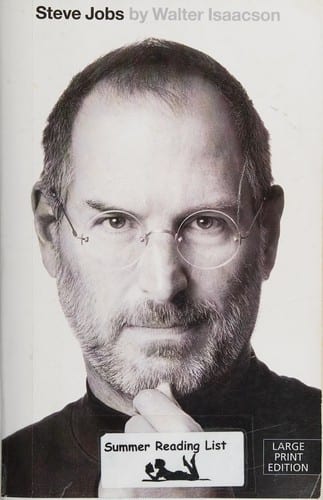 Steve Jobs by Walter Isaacson — book cover