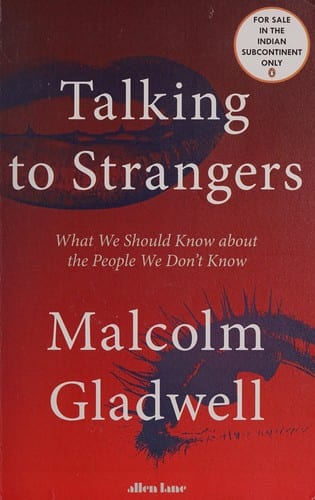 Talking to Strangers by Malcolm Gladwell — book cover