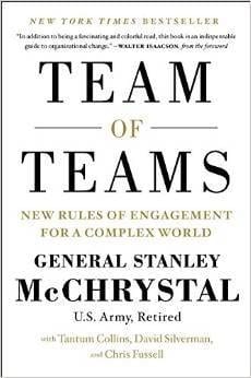 Team of Teams by Stanley McChrystal — book cover