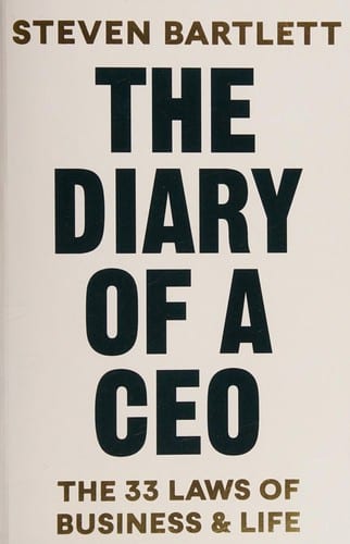 The Diary of a CEO by Steven Bartlett — book cover