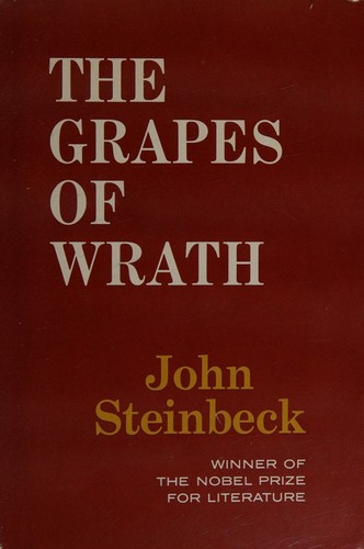 The Grapes of Wrath by John Steinbeck — book cover