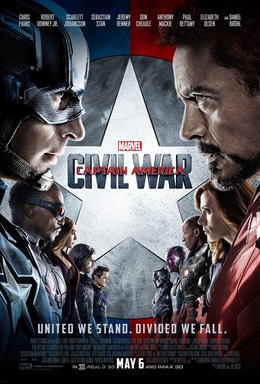 Captain America: Civil War official poster