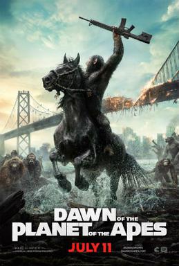 Dawn of the Planet of the Apes official poster