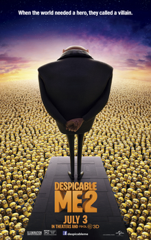 Despicable Me 2 official poster