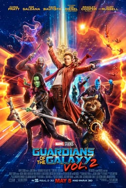 Guardians of the Galaxy Vol. 2 official poster