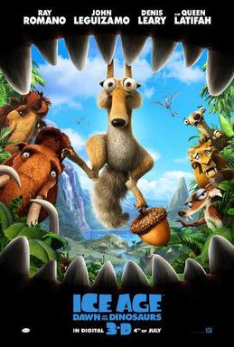 Ice Age: Dawn of the Dinosaurs official poster