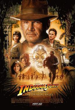 Indiana Jones and the Kingdom of the Crystal Skull official poster