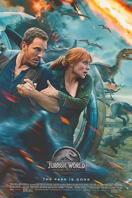 Jurassic World: Fallen Kingdom official poster