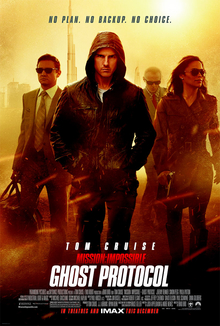 Mission: Impossible - Ghost Protocol official poster