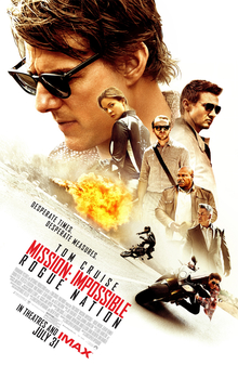 Mission: Impossible - Rogue Nation official poster