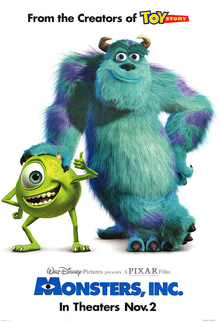 Monsters, Inc. official poster