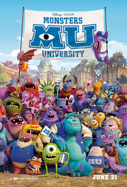 Monsters University official poster