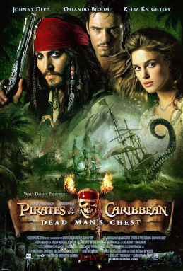Pirates of the Caribbean: Dead Man's Chest official poster