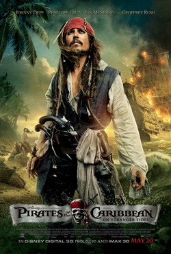 Pirates of the Caribbean: On Stranger Tides official poster