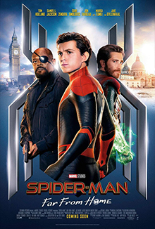 Spider-Man: Far From Home official poster