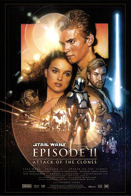 Star Wars: Episode II - Attack of the Clones official poster
