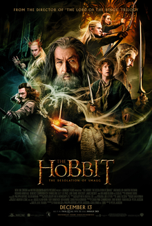 The Hobbit: The Desolation of Smaug official poster