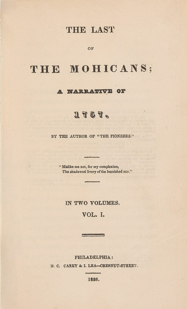 The Last of the Mohicans official poster