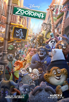Zootopia official poster